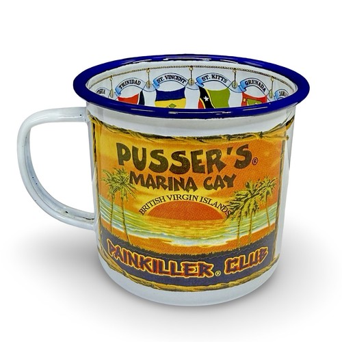 Pusser rum enamel tin - pusser's,