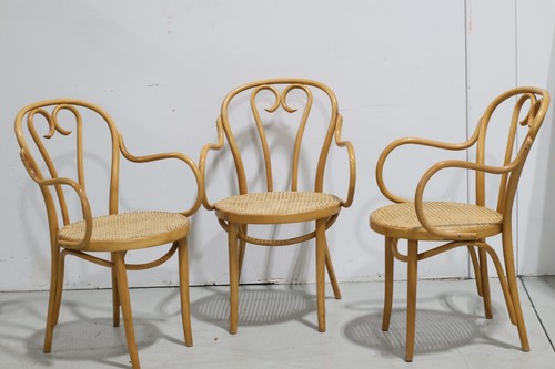 Thonet style bentwood cane - thonet,
