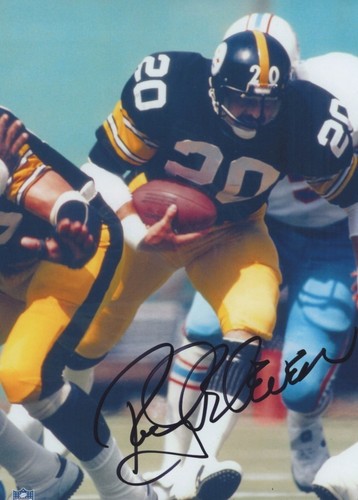 Rocky bleier signed 8x10 - bleier,