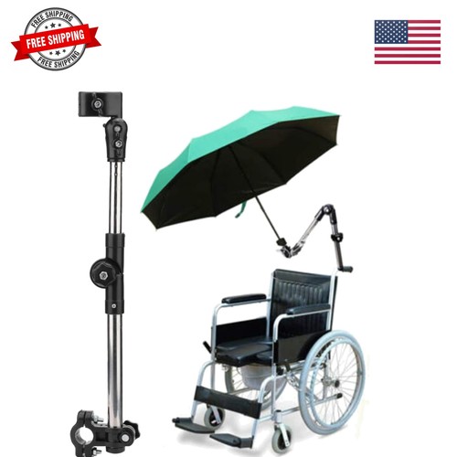 Wheelchair umbrella mount - wheelchair,