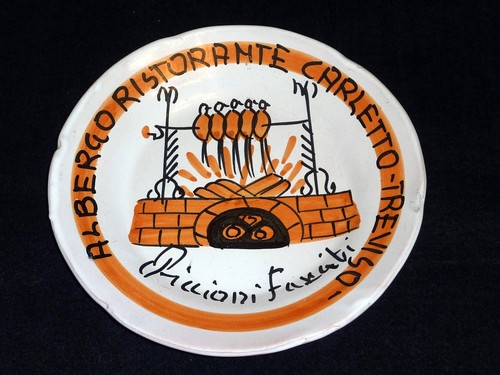 Buon ricordo plate albergo - plate,