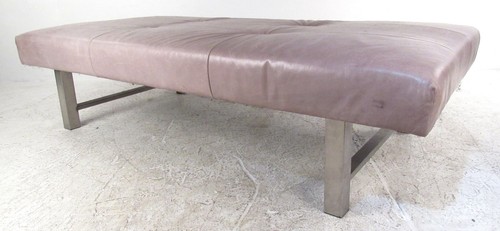 Mid century modern leather - modern,