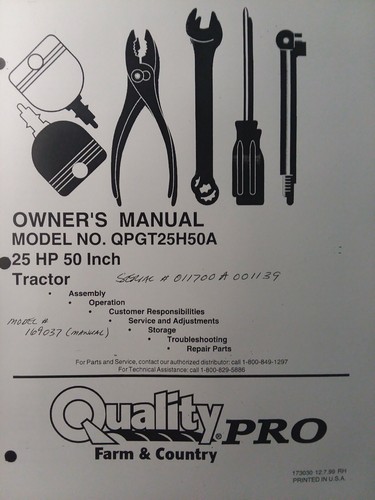 Quality pro farm country - pro, 25hp