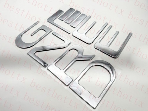 Tailgate raised letters - , fits