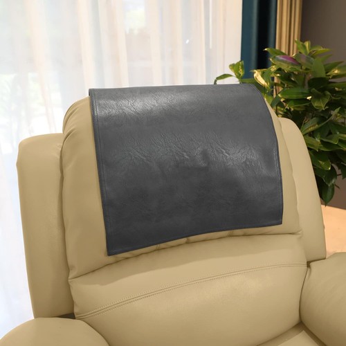 Leather recliner headrest - pu,