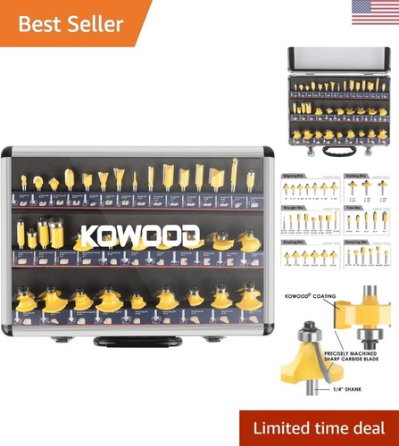 Piece inch router bits - 1/4,