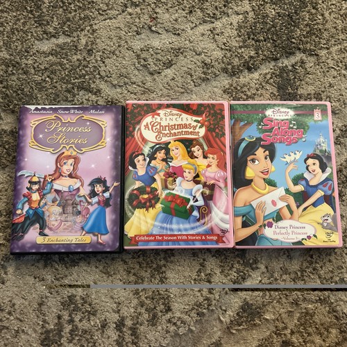 Disney princess dvd lot - disney, of