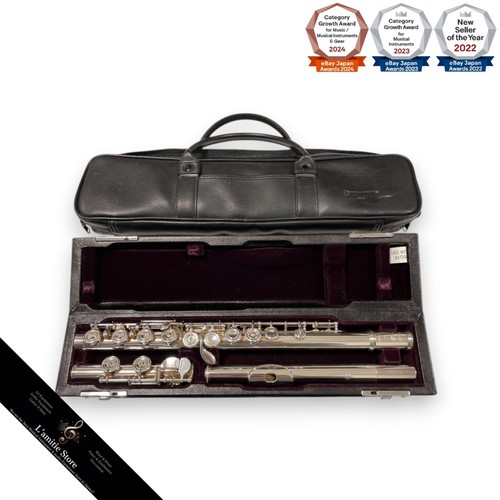 Yamaha flute yfl814dt silver - yamaha,