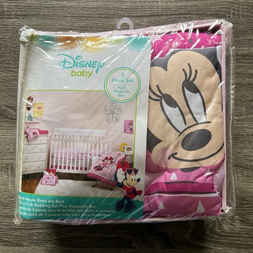 Minnie mouse crib bedding gift - minnie,