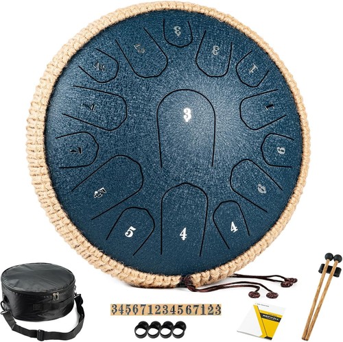 Inch steel tongue drum - 13,