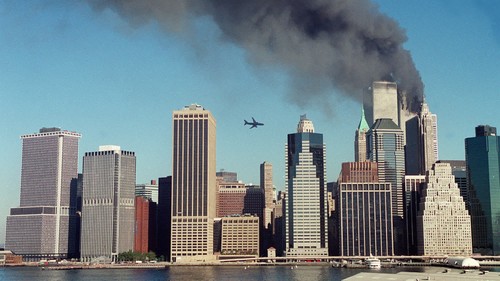 Twin towers manhattan - towers,