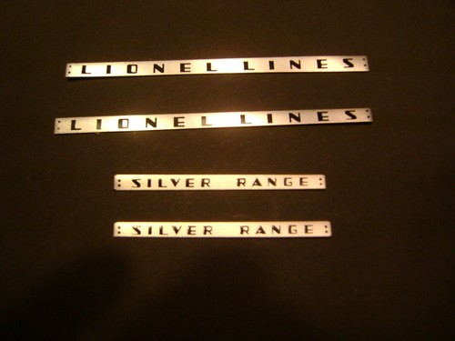 Lionel 2532 silver range - silver,