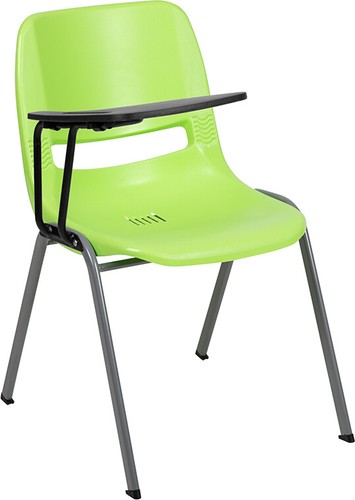 Green ergonomic school chair - ergonomic,