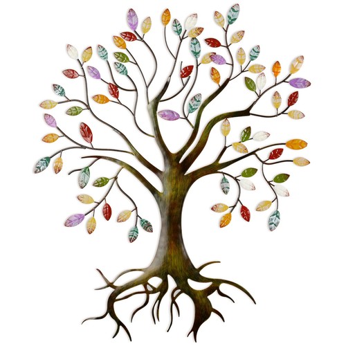 Moxweyeni metal tree wall - tree,