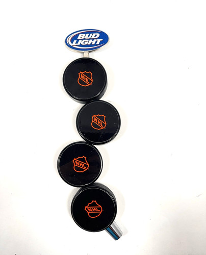 Bud light nhl hockey puck - hockey,