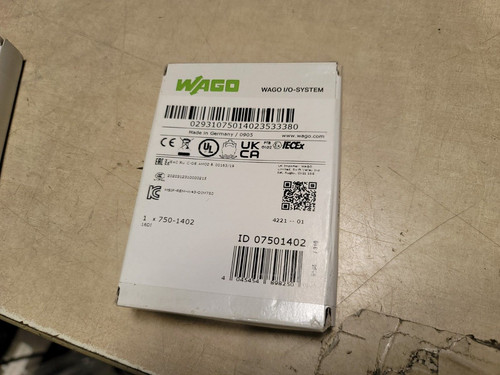 Sealed wago 750 1402 - sealed,