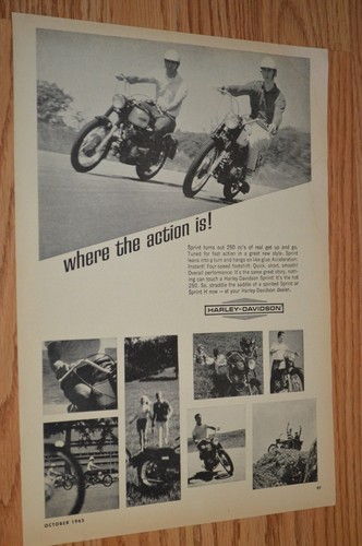 1965 harley davidson - davidson, sprint