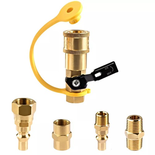 5pcs propane quick connect - rv,