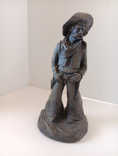 Vintage largo cowboy sculpture - vintage,