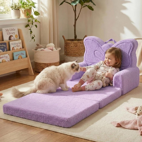 Kids couch 1 fold out - kids,