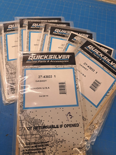 Boat marine quicksilver gasket - boat,