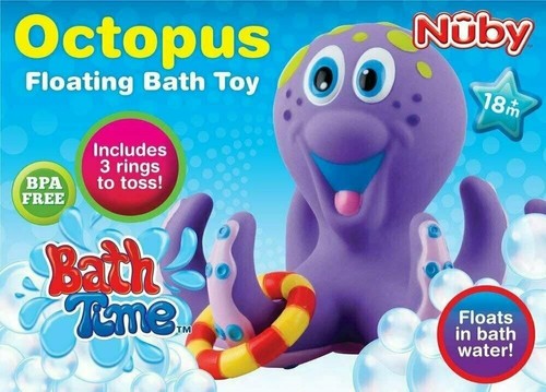 Nuby bathtime fun octopus - bathtime,