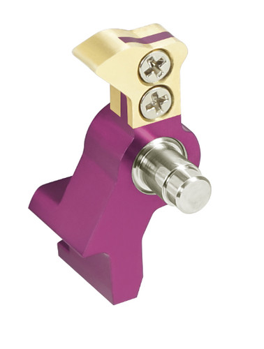 Cnc aluminum brass sear - cnc, aluminum/brass