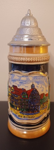 Vintage old germany beer - old,