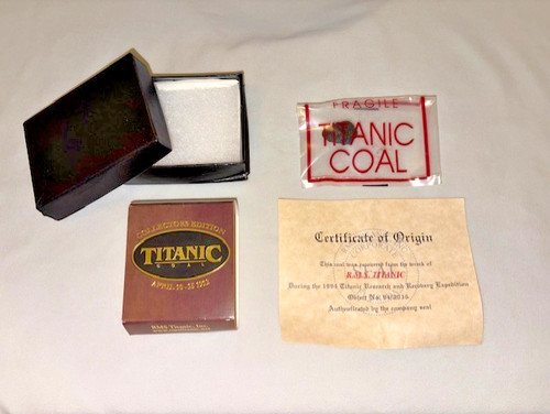 Certificate authentic titanic - authentic,