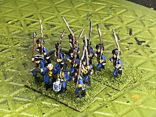 15mm painted awi continental - painted,