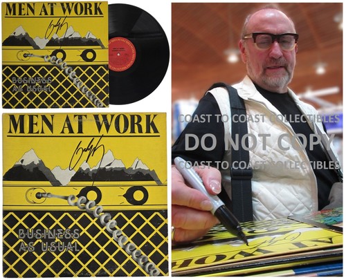 Colin hay signed men - men, work