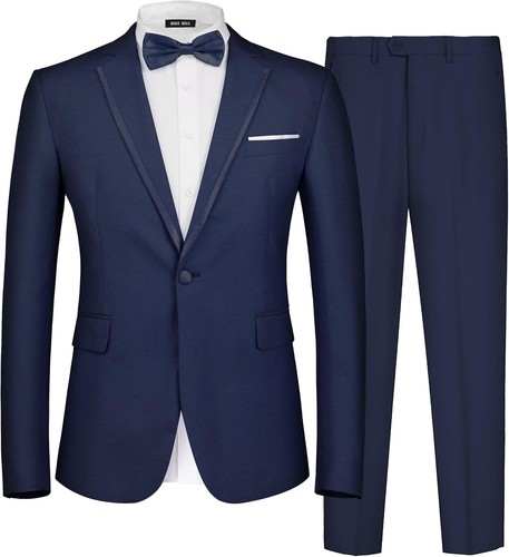 Men slim fit 2pc - slim, one