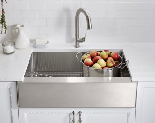 Kohler under mount apron - under-mount, apron-front