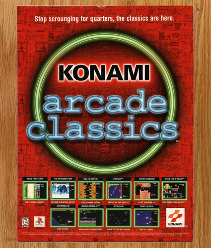 Konami arcade classics gyruss - konami,