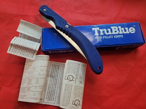 Buck 539 tru blue 5in - 5in, fish