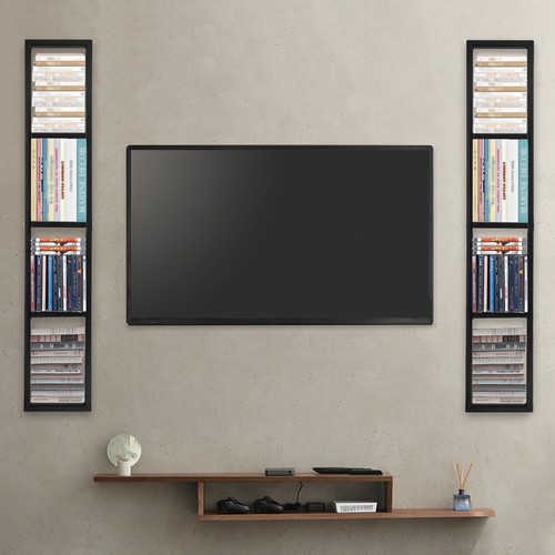 2pcs wall mount floating - wall,