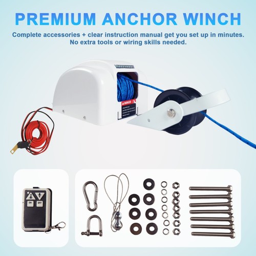 45lb electric anchor winch - 45lb,