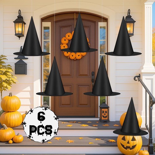 Halloween witch hats - halloween,
