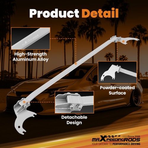 Front strut tower brace - front,