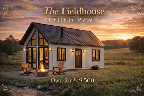 Fieldhouse prefab kit - prefab,