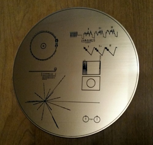 Nasa voyager spacecraft plaque - nasa,