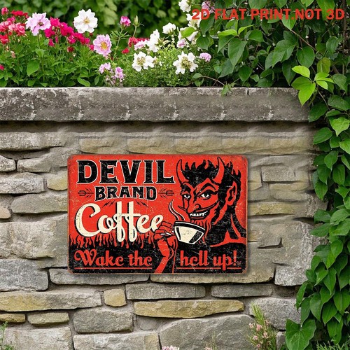 Devil brand coffee vintage - devil,