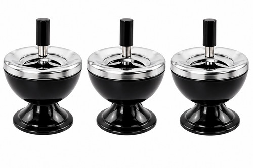 Pack spinning ashtray metal - ashtray,