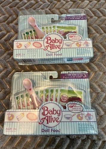 Baby alive doll - food, vtg