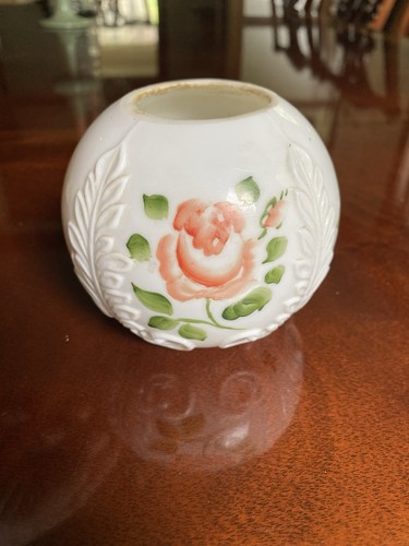 Antique rose porcelain bowl - antique, /