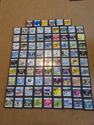 Nintendo games lot tested - games,