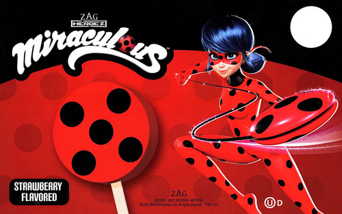 Miraculous ladybug ice cream - ladybug,