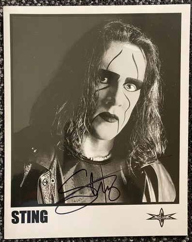 Sting signed autographed - sting,