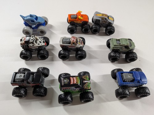 Monster jam mini trucks lot - monster,