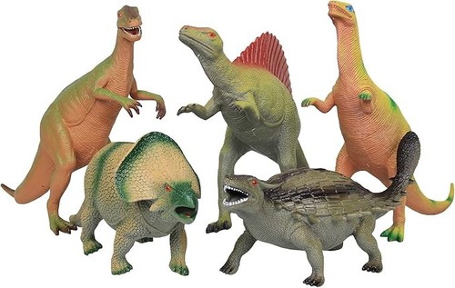 Jumbo dinosaur figures set - figures, 11"
